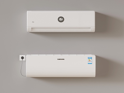 13 Air Conditioners Modern Air Conditioners Wall-mounted Air Conditioners 3d model