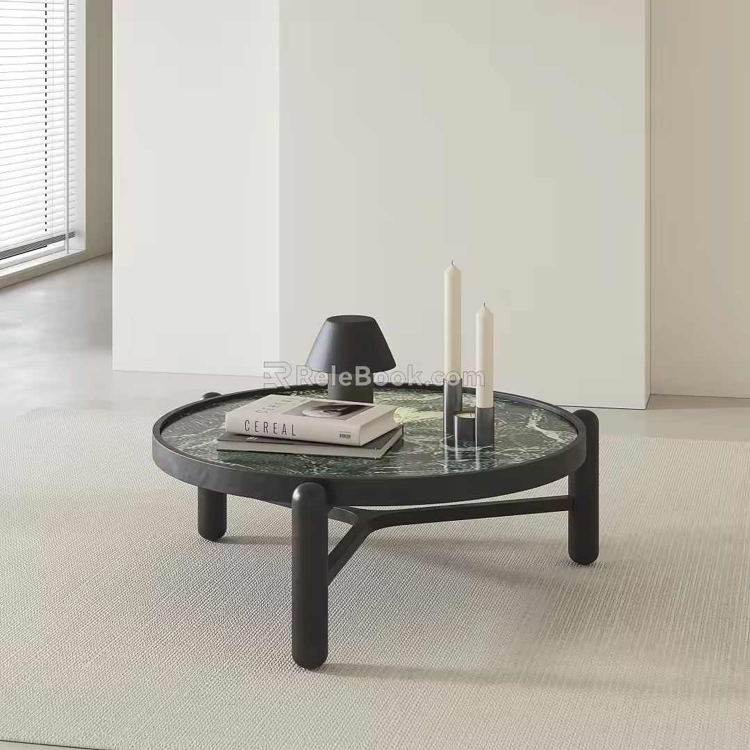 Modern Simple Coffee Table 3d model