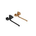 Modern Bathroom Faucets With Sleek Design In Matte Black And Gold Finishes