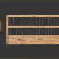 Wooden Animal Cage With Wire Mesh And Open Design For Small Pets