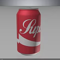 Pink Aluminum Beverage Can With Sup Logo For Daily Refreshing Drinks