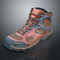 CARMONT Outdoor Hiking Boots With Mesh Panels Laces And Non Slip Sole