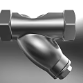 Durable Industrial Stainless Steel Pipe Fitting With Hexagonal Threaded Connections