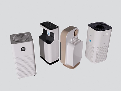 Modern Air Purifier Machine 3d model