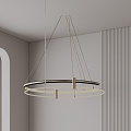 Modern chandelier 3d model