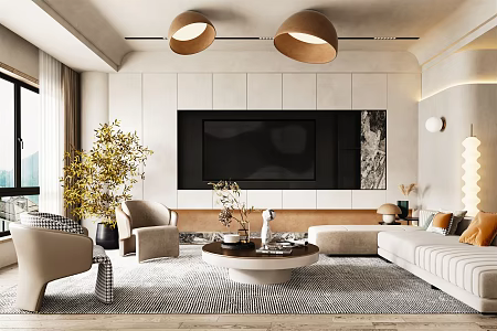 The Silent Living Room 3d model