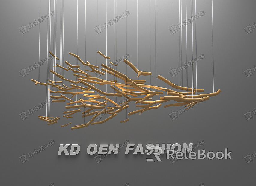 Modern Chandelier Branch Chandelier Branch Decoration model