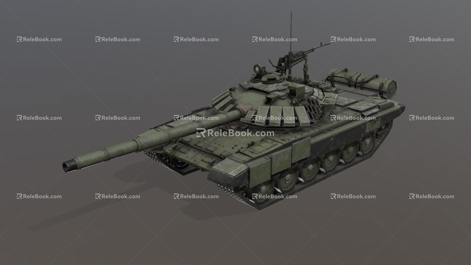 T72B3 main battle tank Soviet tank Russian tank heavy tank low face number low model simple model game sub-era film and television level realism 3d model