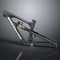 Bronco Black Mountain Bike Frame With Suspension System For Off Road Use