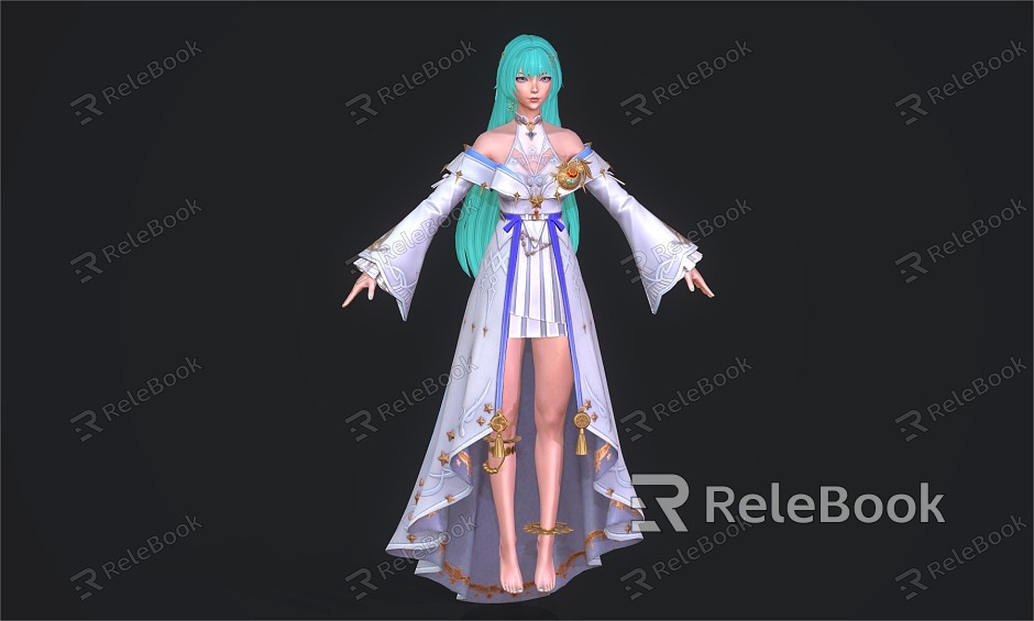 Cartoon Princess Anime Princess model