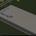 Modern Industrial Factory Building With Steel Structure And Large Windows