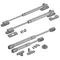 Stainless Steel Gas Spring Hydraulic Support Rods With Mounting Brackets And Screws