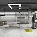 Modern Clothing Store Interior With Display Racks Seating Area And Lighting Fixtures