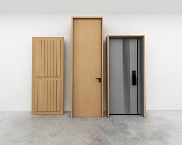 Door combination 3d model