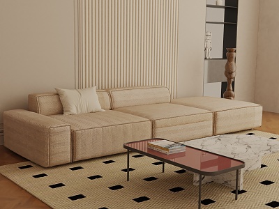 Three-seat sofa model