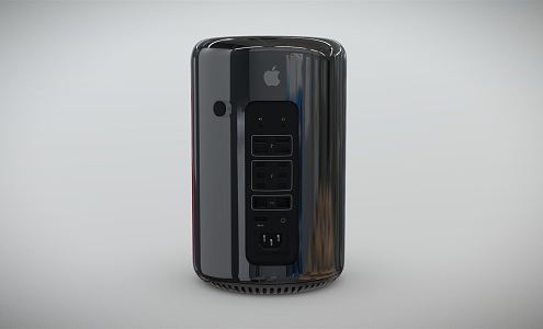 Modern Apple Trash Apple Workstation 3d model