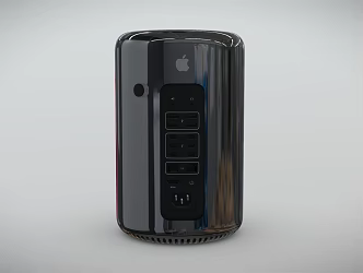 Modern Apple Trash Apple Workstation 3d model