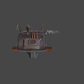 Steampunk Kart 3d model