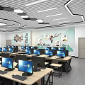 Simulation Training Room 3d model