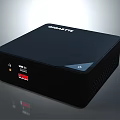 Gigabyte Black Compact Desktop Computer With Indicator Lights For Home Use