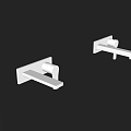 Modern faucet in-wall faucet 3d model