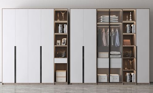 Modern wardrobe 3d model