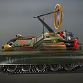 Anti-aircraft gun anti-aircraft vehicle radar vehicle radar detection vehicle reconnaissance vehicle survey vehicle monitoring vehicle low face number low model simple model game film and television level super realistic 3d model