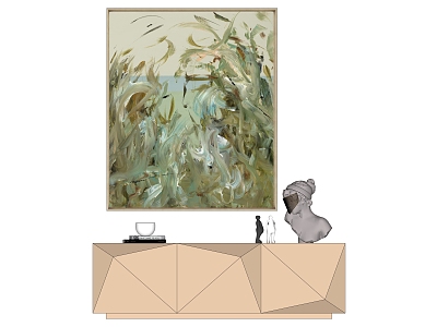 Modern Oil Painting Decorative Painting Decorative Painting model