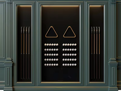 Modern Entryway Console Cabinet And Side Cabinet With Glass Doors And Metal Accents Design 3d model