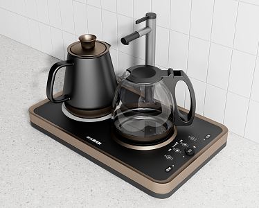 Modern Electric Kettle Electric Kettle Tea Kettle 3d model