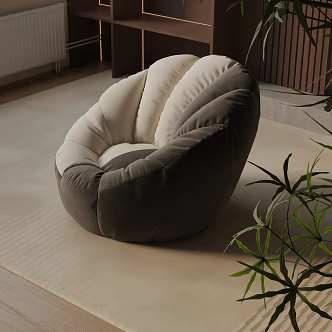modern leisure chair 3d model