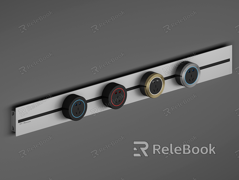 Modern socket rail socket model