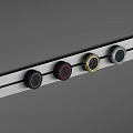 Modern socket rail socket 3d model