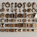 Handhandle cabinet handle 3d model