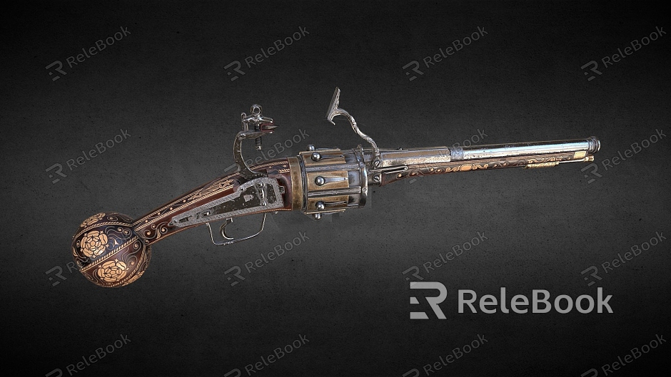 flintlock revolver model