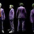 Modern Joker Character Virtual Character Arthur Joker Joker Batman Joker Joker Character Ornaments 3d model