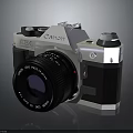Canon AE-1 Program Vintage Camera With FD 50mm Lens And Electronic Controls