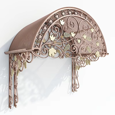 Pastoral awning 3d model