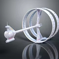 modern aircraft carrier ship 3d model