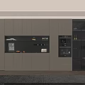 Modern Open Kitchen Interior Design With Cabinetry Island Counter And Appliances