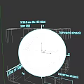 Celestial Body Forward And Reverse Shock Simulation With Line Of Sight Analysis