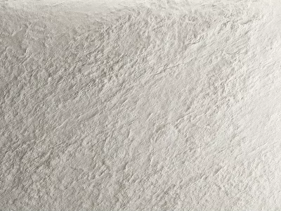 White Building Component Featuring Rough Textured Surface And Natural Material Design 3d model