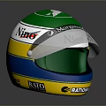 Green White Yellow Blue Weapon Featuring Nino Morgans RATO Logos And Sleek Design