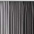 White Light Gray And Dark Gray Velvet Curtains For Modern Window Interior With Natural Light