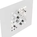 Various Styles of Modern Downlights and Spotlights in Black and White Designs