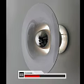 Modern Wall Lamp With Spherical Glass Shade And Soft Illumination Effect 3d model