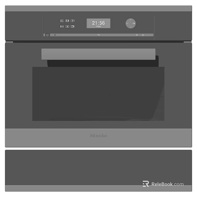 Modern Tesla Kitchen Oven With Digital Control Panel And Sleek Design 3d model