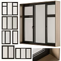 Sleek Modern Casement Windows with Aluminum Frames Double Glazed Glass and Various Designs