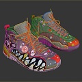 Hiking Boots Hiking Boots Hiking Shoes Travel Shoes Climbing Shoes sneaker Running Shoes Outdoor Shoes 3d model