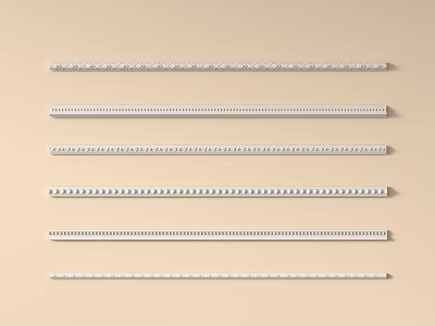 Gypsum Cornice Various Types Of Decorative Designs For Interior Decoration 3d model